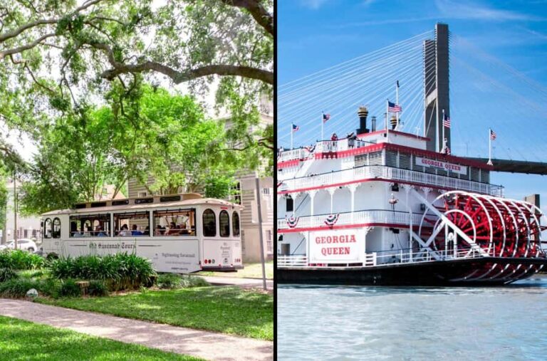 Savannah: Harbor Cruise and Historic Trolley Tour Combo - The Itinerary and What to Expect