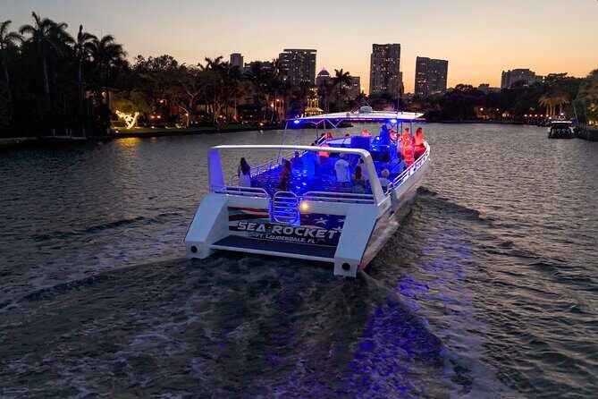 Sea Rocket Sunset and Holiday Lights Cruise in Fort Lauderdale - FAQ