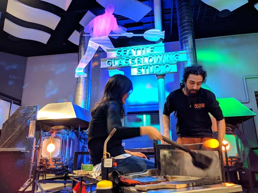 Seattle Glassblowing: Create Your Own, 2 Piece Experience - The Authenticity and Quality of Instruction