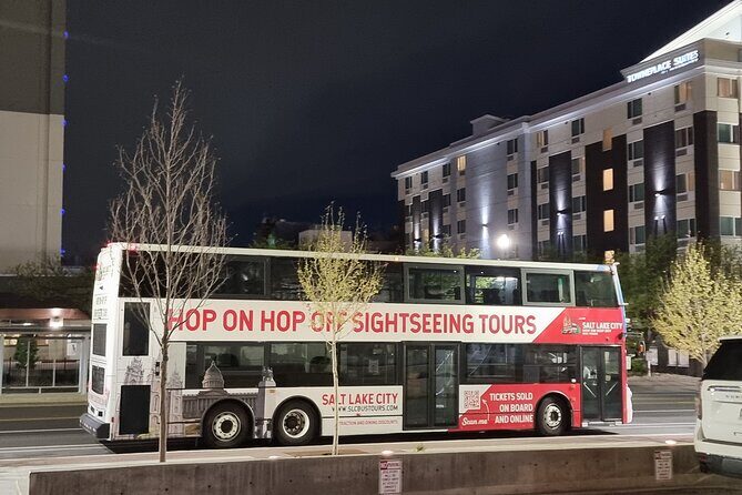 SLC Bus Tours: Night Tour on Double Decker - The Sum Up