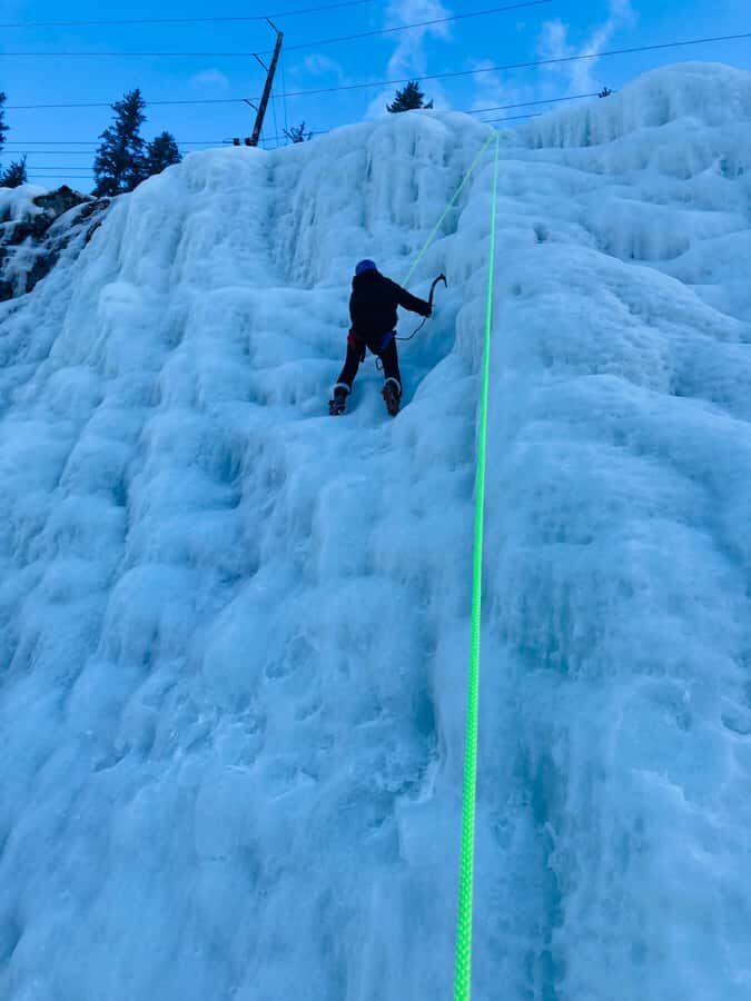 Snowmobile Access Ice Climbing Adventure from Seward - Evaluating the Value