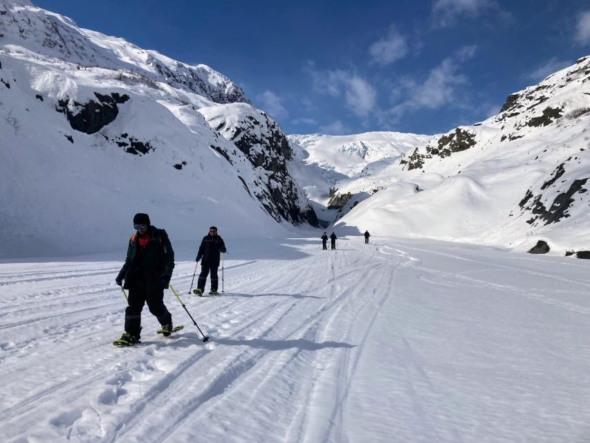 Snowmobile and Snowshoe Dual Adventure from Seward, AK - Up Close with Exit Glacier