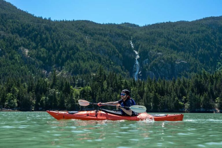Squamish: Single Kayak Rental with Safety Equipment - What to Expect on the Water