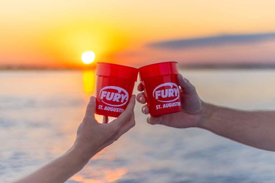 St Augustine: Champagne Sunset Cruise w Nights of Lights opt - The Itinerary in Detail