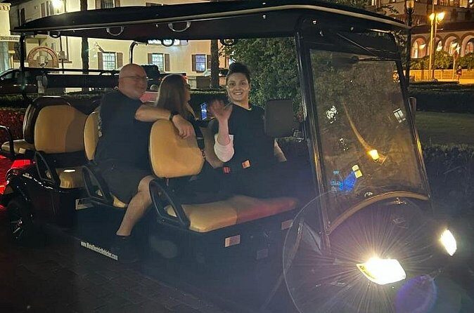 St. Augustine Haunted Ghost Tour by Electric Cart Shadow Ride - The Small Group Advantage