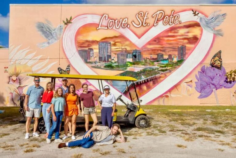 St. Petersburg: Downtown Sightseeing Electric Golf Cart Tour - Authentic Experiences and Local Insights