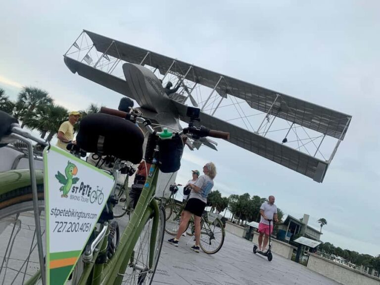 St. Petersburg: Welcome to St. Pete Biking Tour - The Route and Pacing: What to Expect