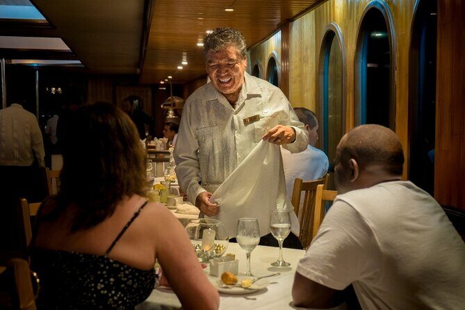Sunset Dinner Show Cruise Tour in Cabo San Lucas - Food, Drinks, and Entertainment