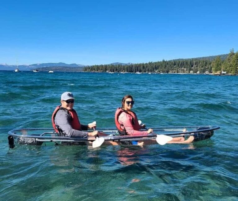 Tahoe Vista: Lake Tahoe Clear Kayak Tour - The Details That Matter