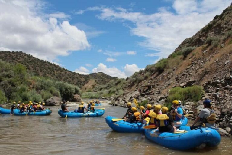 Taos Santa Fe ~ Kokopelli - Racecourse Half Day Rafting - The Value of the Experience