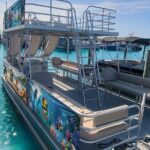 Three Slide Crab Island Party with Paddleboard Lily Pad Cooler - The Cost and Value