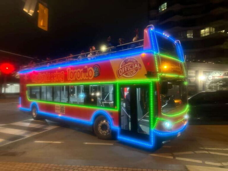 Toronto: Night Sightseeing Tour on a Double-Decker Bus - Authentic Perspectives from Past Travelers