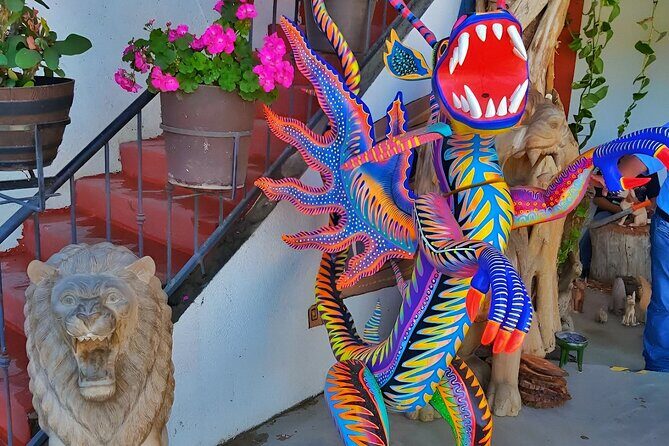 Tour in Oaxaca Monte Alban Mezcal Alebrijes and Barro Negro - A Sip of the Past: Traditional Mezcal at an Ancestral Palenque