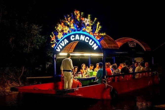Tour Xoximilco From Cancun with Transportation Included - The Boat Ride: Floating Fiesta on Canals