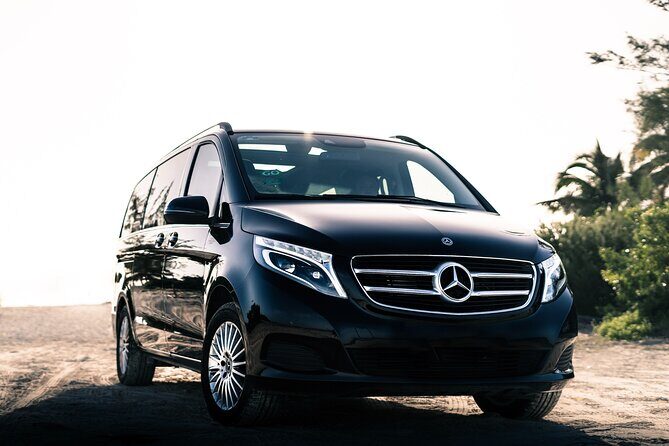 Transfer in Luxury Mercedes Benz Minivan - How the Process Works: From Plane to Private Van