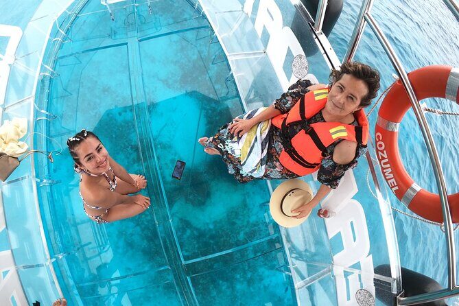 Transparent Boat Ride Around Cozumel Island + Snorkel - What Travelers Say