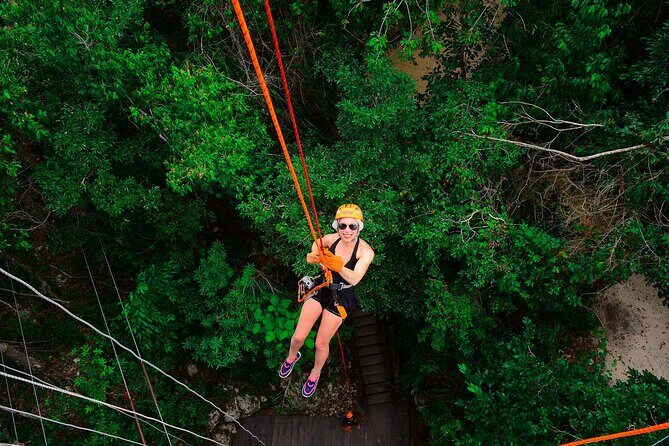 Tulum Mayan Ruins with Snorkel, Zipline and Rappel Jungle Thrills - Jungle Adventures in Chemuyil