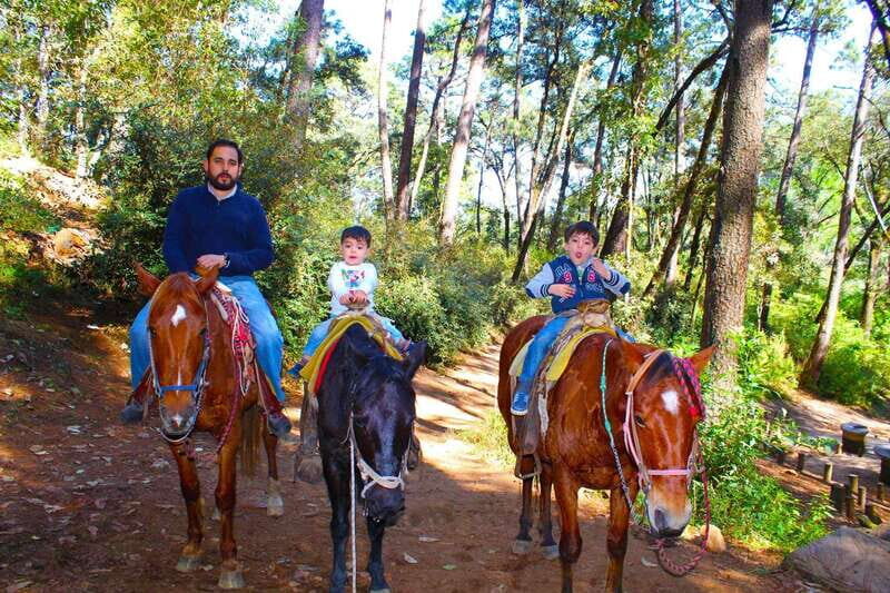 Valle de Bravo: Waterfall Riding Tour - Reaching the Velo de Novia Waterfall
