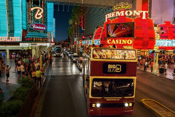 Viator Exclusive: 10:15PM Las Vegas Night Tour by Open-Top Bus - How Does It Compare to Other Vegas Night Experiences?