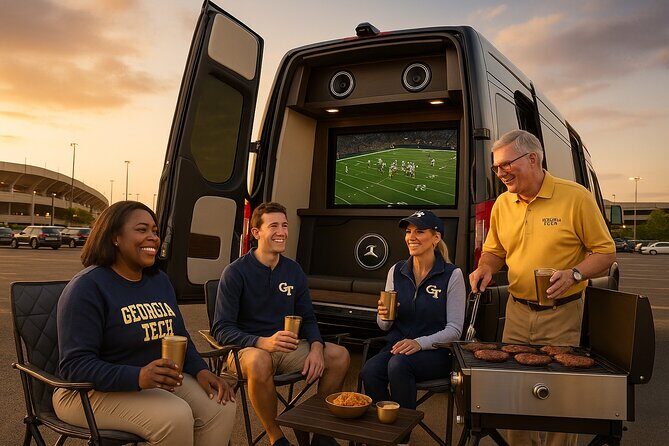 VIP Gameday Tailgate in a Maybach Sprinter Van - An In-Depth Look at the Experience