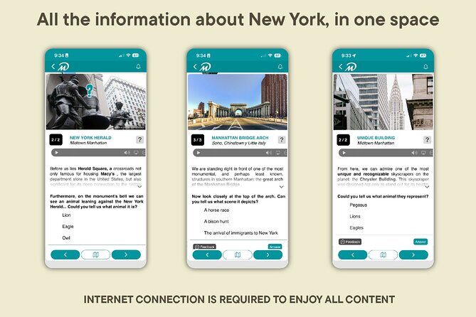 Visit New York at your own pace with no groups or schedules - What’s Included and What’s Not