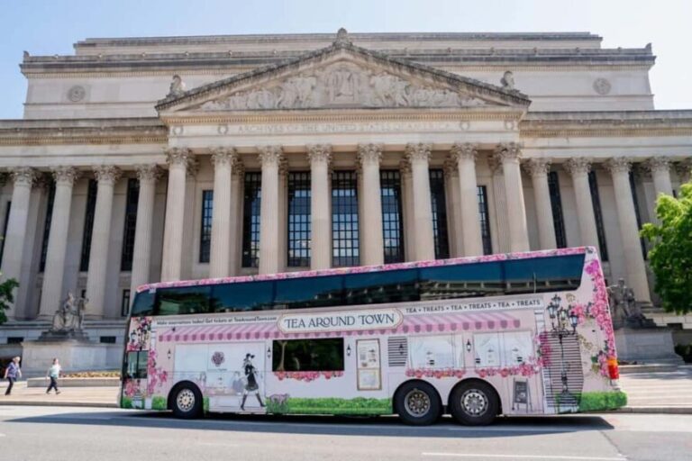 Washington, D.C.: Tea Around Town Bus Tour with Landmarks - Analyzing the Value