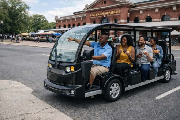Washington, DC: Electric Cart Food Tour with Tastings - What to Expect from the Tastings
