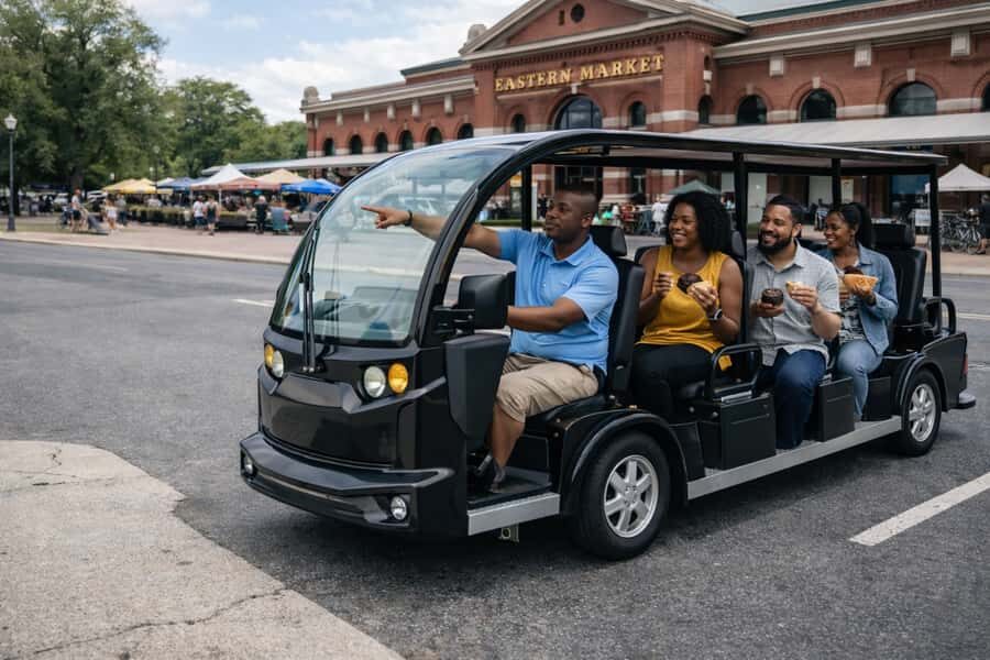 Washington, DC: Electric Cart Food Tour with Tastings - What to Expect from the Tastings