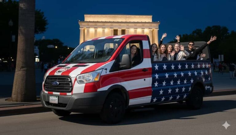Washington DC History&Monuments Open Air Minibus Guided Tour - The Itinerary: What You’ll See and Do