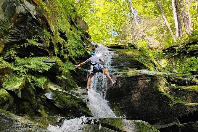 Waterfall Rappelling in Bear Creek PA - An In-Depth Look at the Waterfall Rappelling Tour