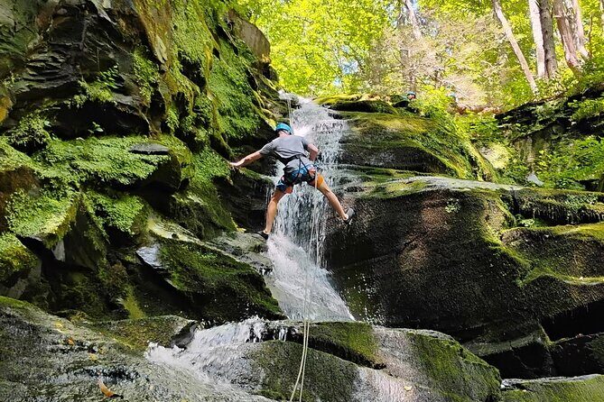 Waterfall Rappelling in Delaware Water Gap PA - The Sum Up