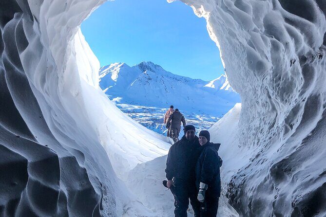 Winter Ice Cave Helicopter Adventure-2 Landing-Anchorage Area - The Experience in Detail