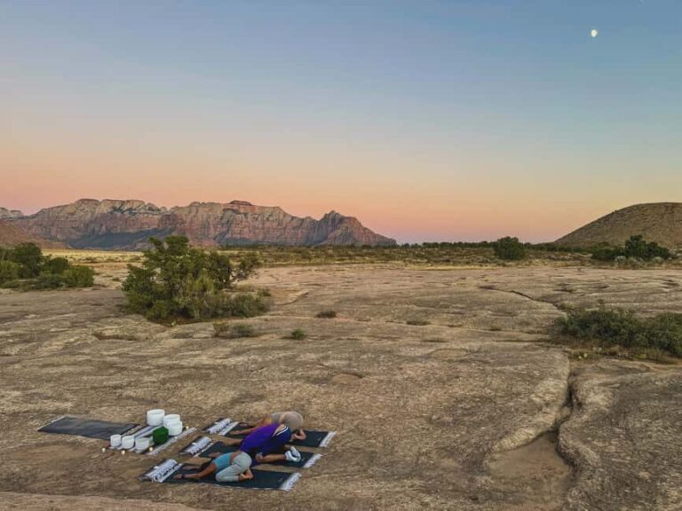 Zion National Park: Cosmic Flow Yoga and Sound Healing - Practical Tips for Your Cosmic Flow Experience