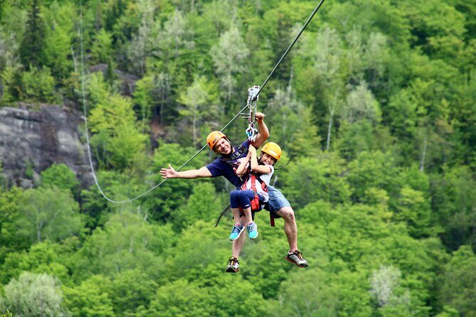 Ziplines over Laurentian Mountains at Mont-Catherine - Practical Details and Tips
