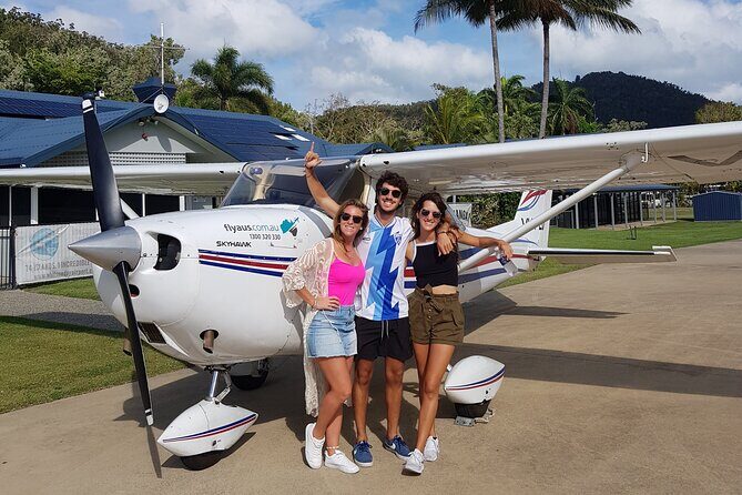 1-Hour Whitsunday Islands and Heart Reef Scenic Flight - Flying Over the Whitsundays