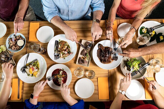 4-Hour Outback Gourmet Food & Aboriginal Art Tour - What the Food Tasting Looks Like