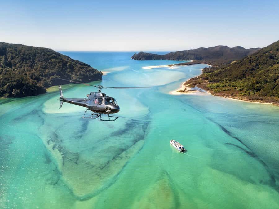 Abel Tasman National Park: Helicopter Flight with landing - Key Points