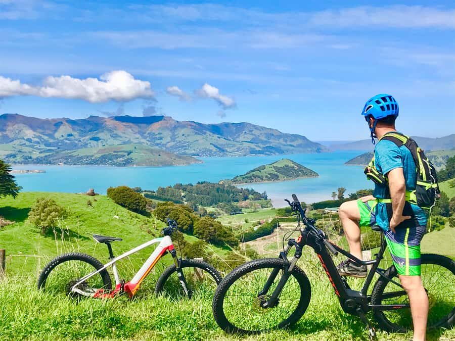 Akaroa: Guided Electric Mountain Bike Tour-Lava Loop - The Sum Up