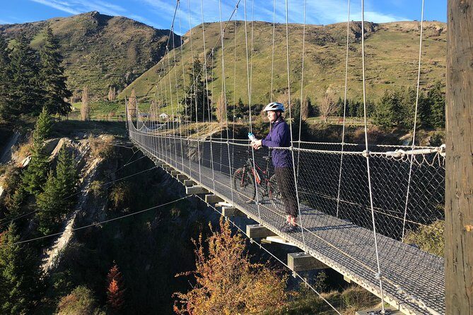 Arrowtown to Gibbston  Iconic Arrow River Bridges Bike Ride - Timing and Duration