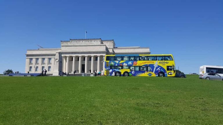 Auckland: Hop-On Hop-Off Explorer Bus Ticket - The Itinerary: What to Expect on Your Day in Auckland