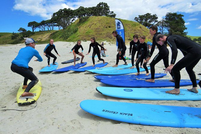 Beginner Surf Lesson at Te Arai Beach - What to Expect During the Tour