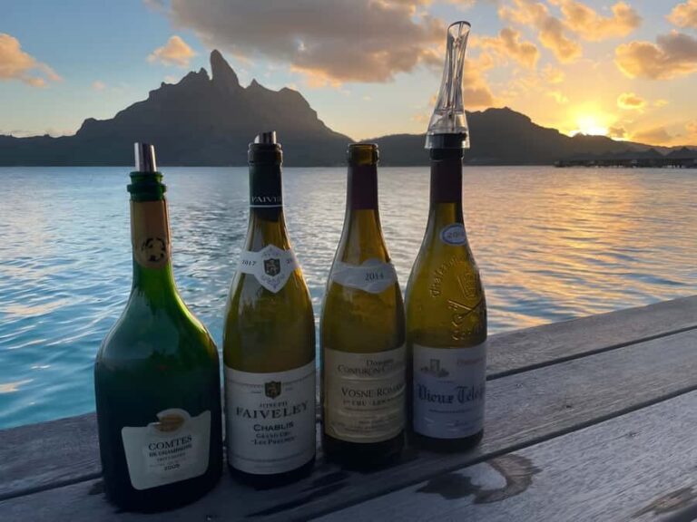 Bora Bora: French Wine Tasting Experience - The Value of This Experience
