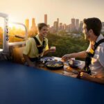 Brisbane: Vertigo Experience  Sunset bites - The Journey Up and What You’ll See