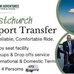 Christchurch INTL Airport Van Transfer to City Minimum 4 persons - The Bottom Line