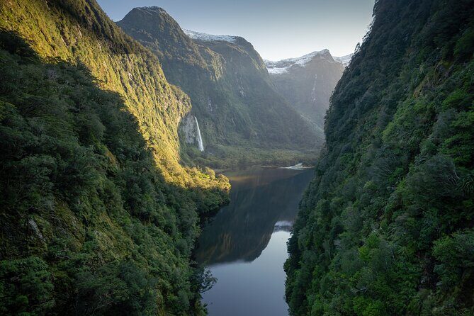 Discover Doubtful Sound // Helicopter Scenic Flight from Te Anau - Landing in Remote Spots: An Authentic Touch