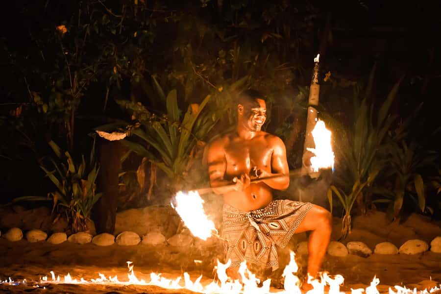 Fiji: Sunset Cruise with Dinner and Fire Show - The Itinerary in Detail