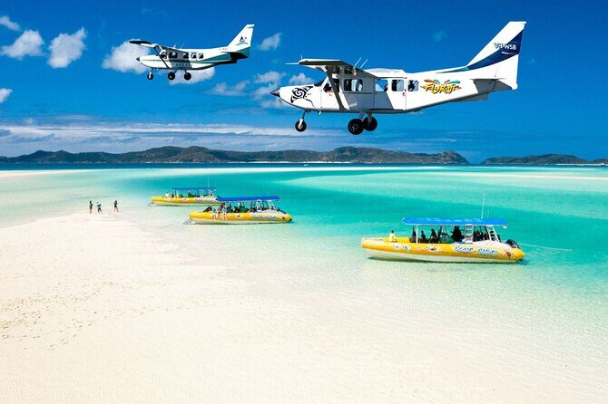Fly Raft Package: Whitehaven Beach, Snorkel and Scenic Flight - Authentic Reviews from Travelers