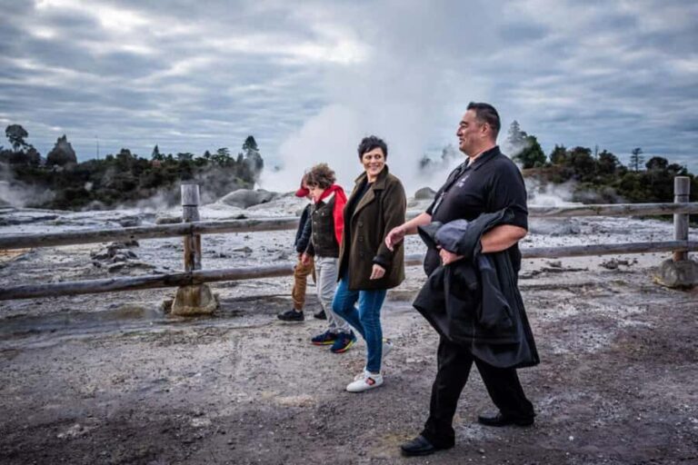 From Auckland: Rotorua Te Puia, Haka & Polynesian Spa Tour - Te Puia: Geothermal Wonderland & Maori Culture