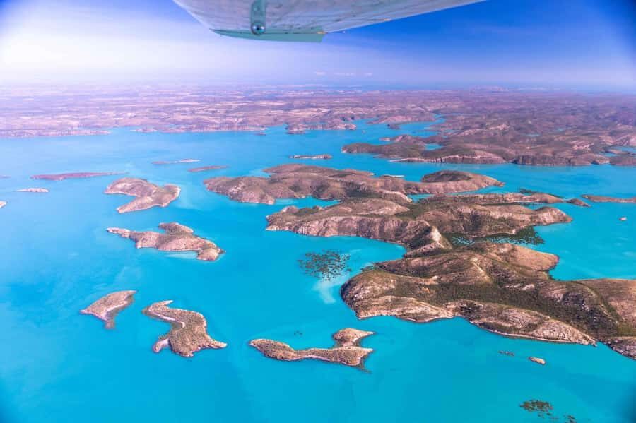 From Broome: Buccaneer Explorer Half-Day Scenic Flight - The Land and Sea Balance
