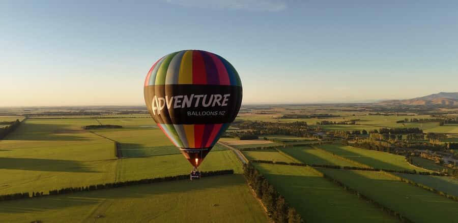 From Methven: Hot Air Balloon Flight in Canterbury with Wine - The Flight: A Serene Float Over Majestic Landscapes